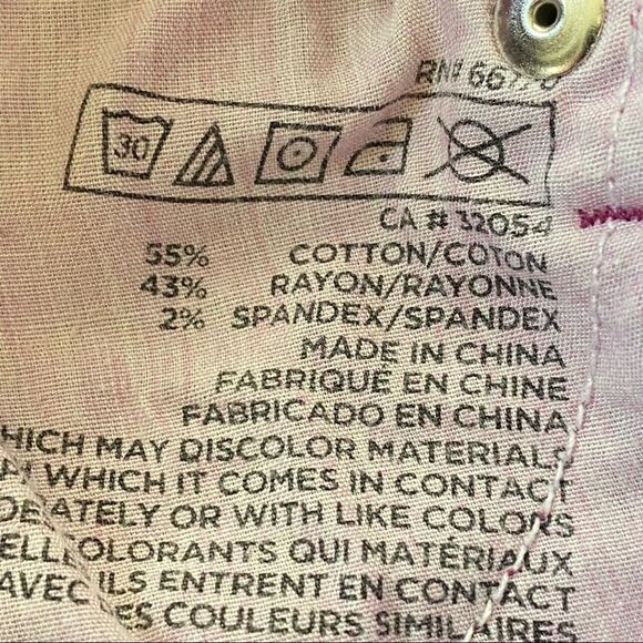 Urban Outfitters Jeans High Rise Cigarette Ankle Skinny BDG Purple - Picture 7 of 11